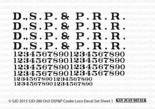 On3 dsp cooke locomotive - on3,